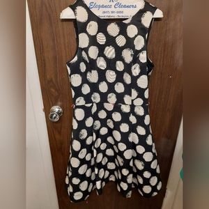 Eliza J Size 8 Polka Dot dress